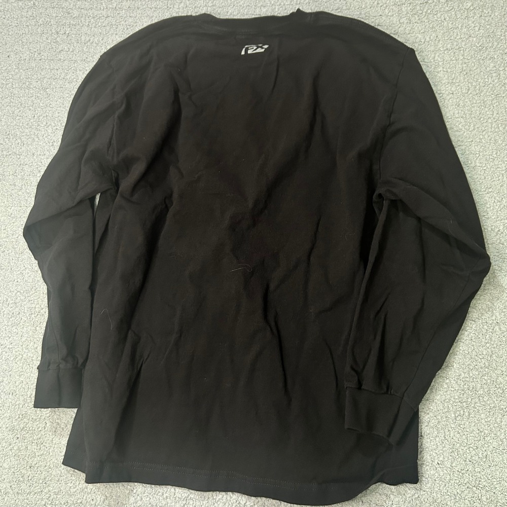Factory Effex Yamaha Long Sleeve Shirt‎ Large Black Motocross Racing Tee Logo - Picture 4 of 4